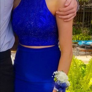 Royal Blue Alyce Paris Homecoming Dress SIZE 0